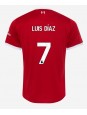 Liverpool Luis Diaz #7 Replika Hemmakläder 2023-24 Kortärmad